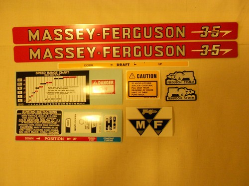 Set decalcomanie massey - set,