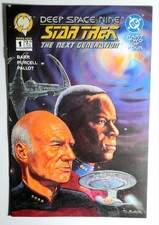 Star Trek Deep Space Nine : The Next Generation 1 VF/NM 1994.First Print.Malibu'