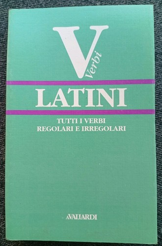 Verbi latini tutti - verbi,