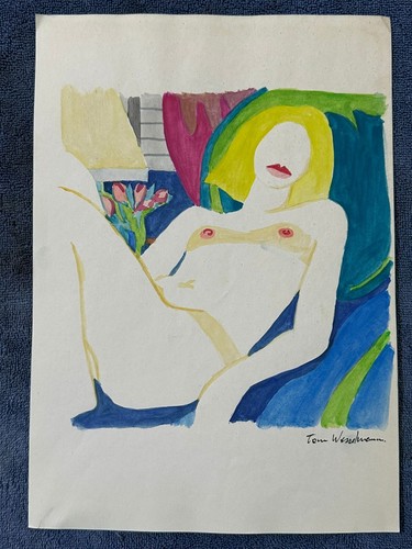 Tom wesselmann disegno - disegno, e