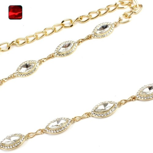 Cintura gioiello con - , strass