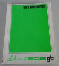 Use and Maintenance Reprint