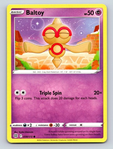 Baltoy attacco triple - hp, 50