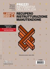 Prezzario DEI - Recupero Ristrutturazione EXCEL (1° semestre 2024) 