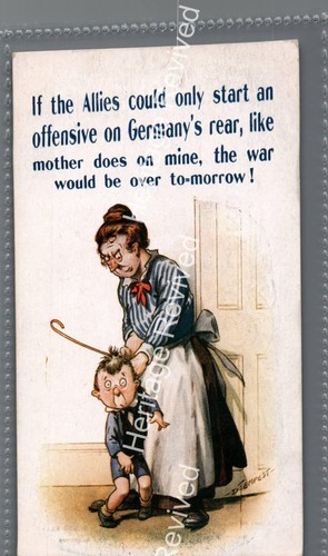 Vintage wwi comic humour - vintage,