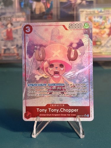 One piece tcg op08 tony - one,