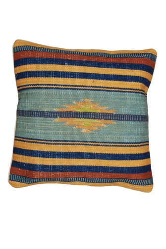 Cuscino fatto mano indiano - fatto,
