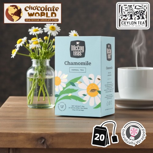 Mccoy tea camomilla bustina - mccoy, di