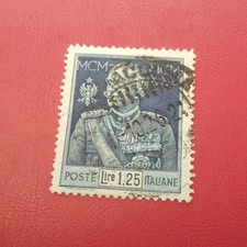 Regno d'Italia Francobollo 1925-26 Giubileo 1,25 Lire Dent 13 1/2 Usato