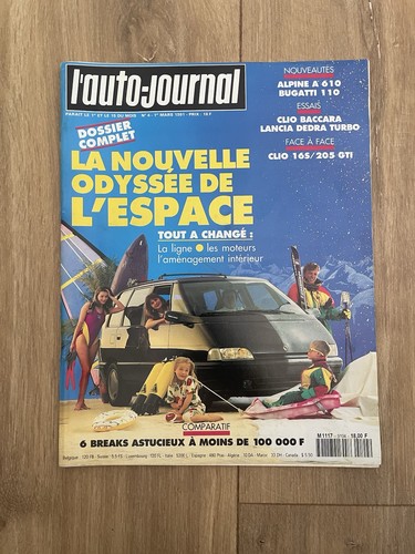 Revue auto journal 1991 - revue, l'auto-journal