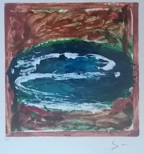 Schifano litografia - , pa