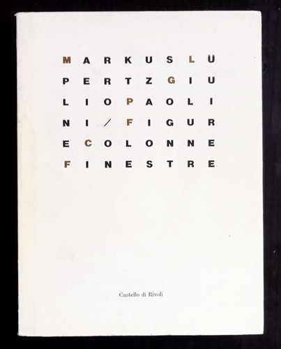 Giulio paolini lotto - paolini, 3