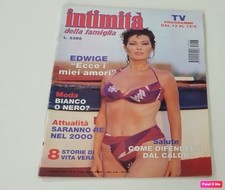 rivista INTIMITA' della FAMIGLIA_anno 1995 - cover e servizio per EDWIGE FENECH