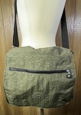 Borsa a tracolla Kipling Green