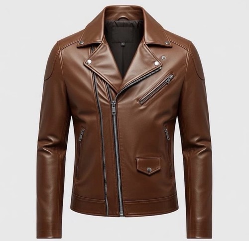 Classic brown faux leather - brown,