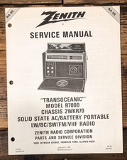 Zenith Model R7000 Radio
