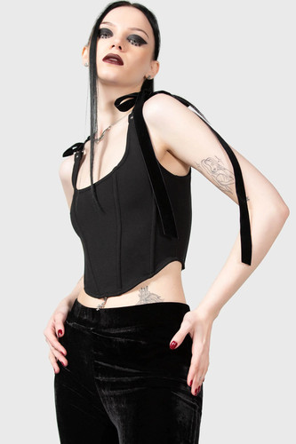 Killstar flora corsetto - flora, donna