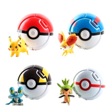 4Pcs Pokemon ball , modello