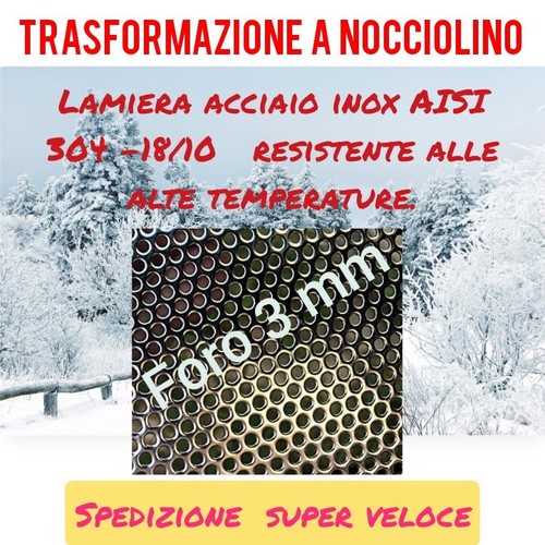 Lamiera forata acciaio inox - ,