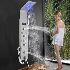 Acciaio inox Pannello Doccia