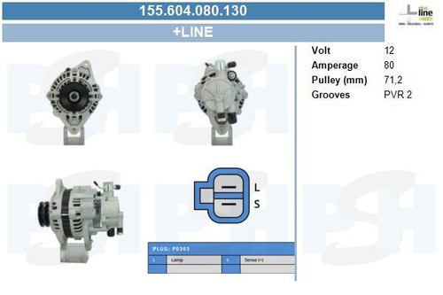 Psh alternatore generatore - bv,