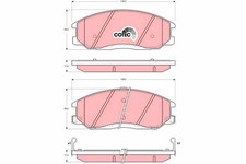 GDB3244 TRW Kit pastiglie