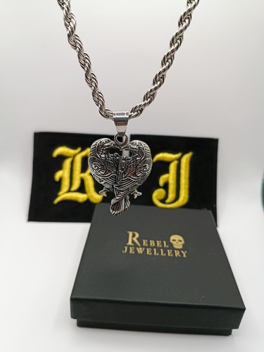 Collana doppio corvo - , gotico