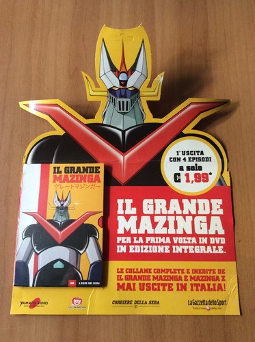 Dvd grande mazinga 1 - dvd,