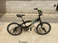 MBM BMX Instinct 20'' Freestyle Style Bicicletta - Nero E Verde - Come Nuova