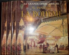 la boheme. puccini, grandi opere liriche. op.completa 4LP VINILI giacomo puccini