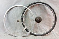 Set ruote bici ibrida MTB Trek Matrix Singletrack 26" 32/36S Araya Exage Freehub