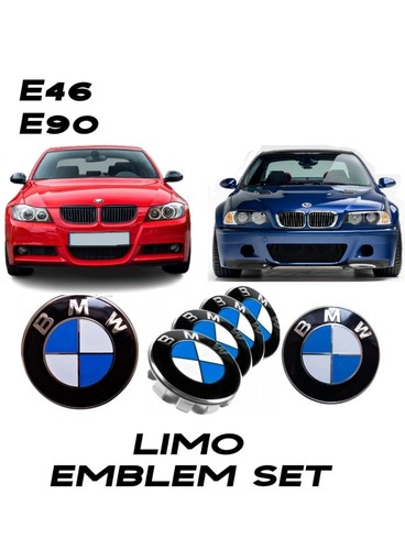 Set emblemi per limo e46 - di,