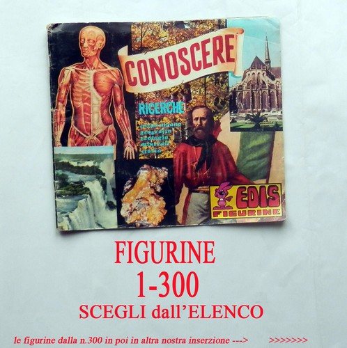 Figurine conoscere edis - conoscere, 1984