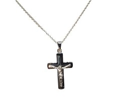 Croce classica UOMO in Argento