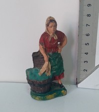 21 ) -  Statuina presepe  vintage in pasta
