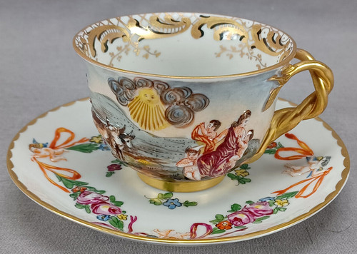 Tazza caffè piattino - tazza, e