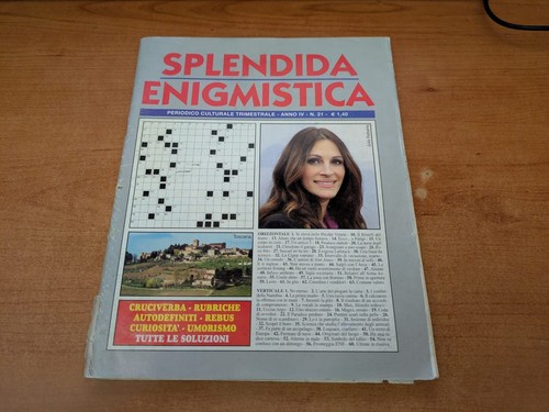 Splendida enigmistica n21 - splendida,