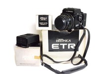 Fotocamera analogica Zenza Bronica ETR con Dorso 120 e 80mm