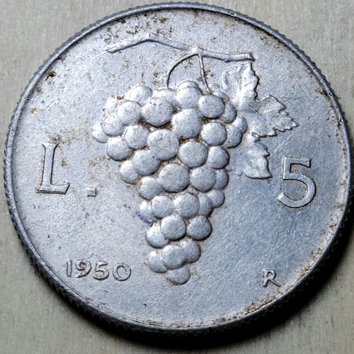 Italia lire uva dall anno - lire, 5
