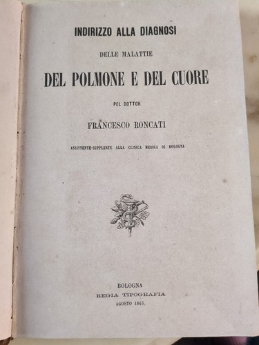 Libro medicina 800 roncati - medicina, f.