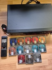 Sharp MiniDisc Deck MD-R2 Mini Lettore Disc Incl. Telecomando 13 Mini Dischi