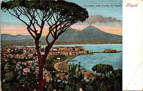 Cartolina napoli italia - napoli,