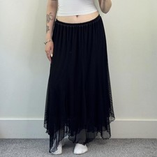 Maxi gonna Y2K vintage maglia