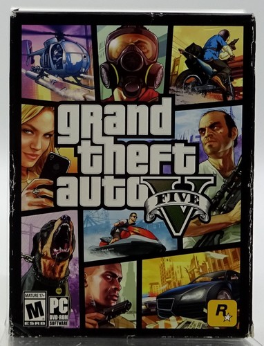 Grand theft auto dvd - theft, v