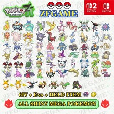 ✨SCEGLI QUALSIASI MEGA POKEMON 6IV SHINY?POKEMON LEGENDS ZA✨FAST TRADE⚡