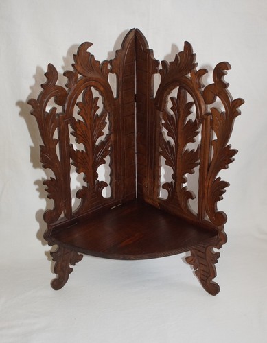 Angoliera etagere intagliata - etagere,