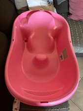 Okbaby Onda Vaschetta Bagnetto 0-12 Mesi 54 x 28 x 94 cm Rosa -Made in Italy