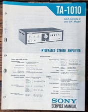 Sony TA-1010 Amplificatore