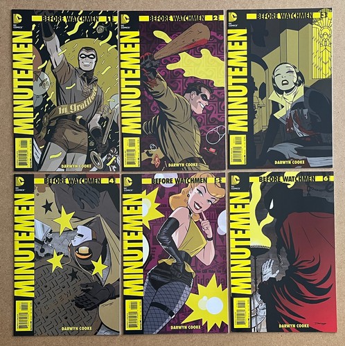 Before watchmen minutemen 6 - watchmen, #1-6