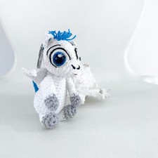 PEGASUS PEGASO CROCHET AMIGURUMI DISNEY RIPRODUZIONE HERCULES CARTONE ANIMATO